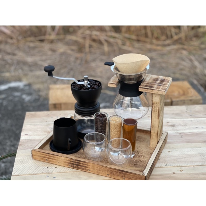 Set drip coffee handmade