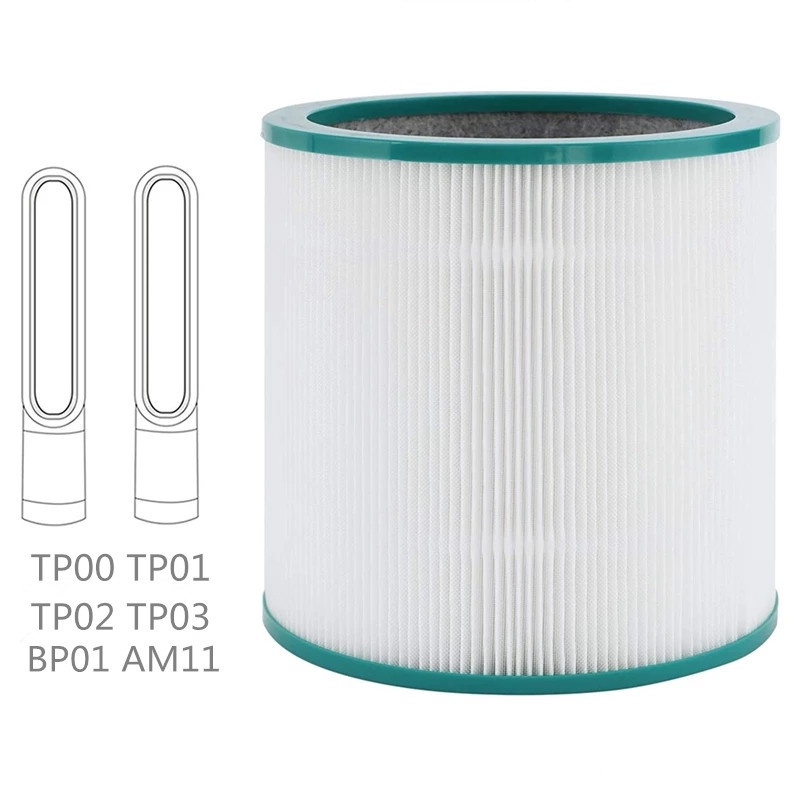 อะไหล่ไส้กรอง HEPA สําหรับเครื่องฟอกอากาศ Dyson TP00 TP01 TP02 TP03 AM11 BP01
