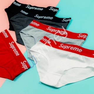 🔥กางเกงในทอม / ผู้หญิง Supreme ไร้เป้า เนื้อผ้านุ่ม ✨ กางเกงในผู้หญิง(EUW70)