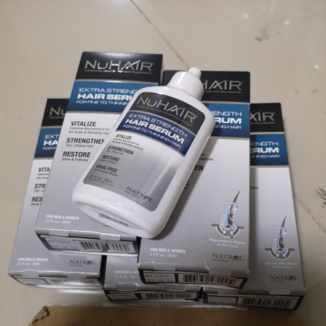 พร อมส ง Nu Hair Thinning Hair Serum 3 1 Fl Oz 93 Ml Shopee