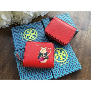 Tory Burch Rita The Rat Bi-fold ลายหนูน่ารัก