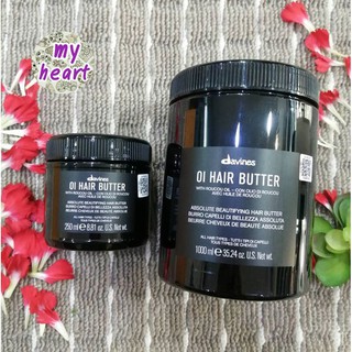 Davines OI Hair Butter 250/1000 ml ทรีทเม้นท์เพิ่มความเงางามให้กับเส้นผม