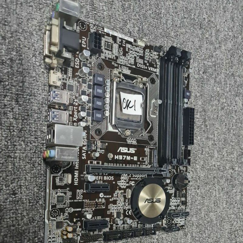 Asus H97m-e เมนบอร์ดมือสอง