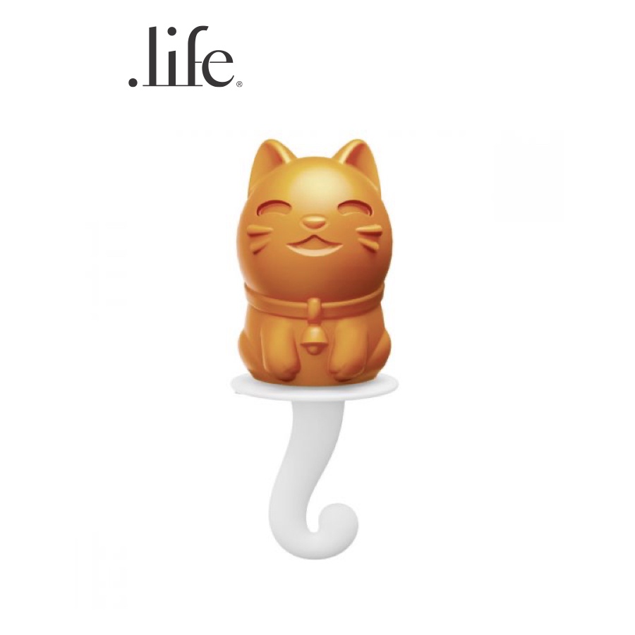 Zoku แม่พิมพ์ไอศกรีม Kitty Ice Pop Mold - Orange by dotlife