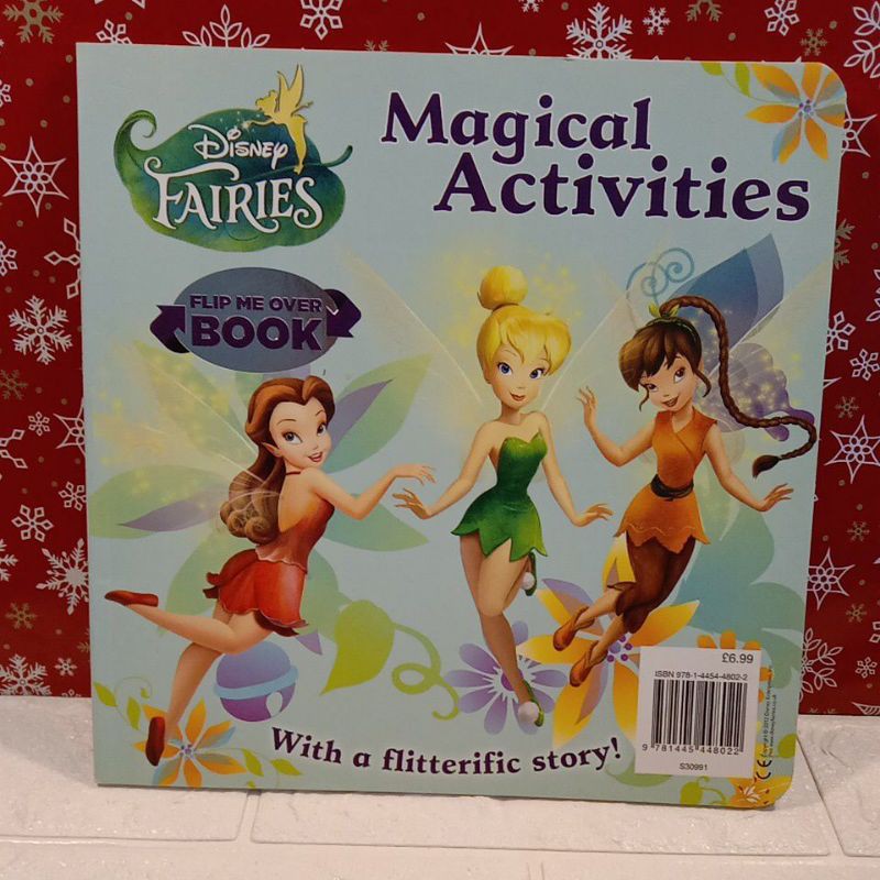Disney Fairies TinkerBell ตำหนิ  (flip me over book)-ab2/2