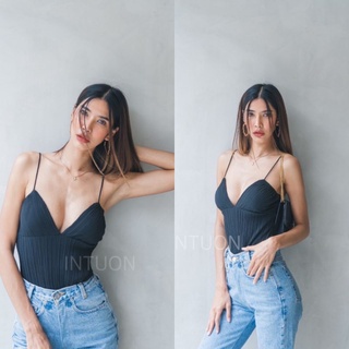 Sopech bodysuit บอดี้สูทสายเดี่ยวป้ายINTUON