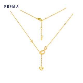 PRIMA สร้อยคอทองคำ 99.9% Infinity Collection 111N2921-18