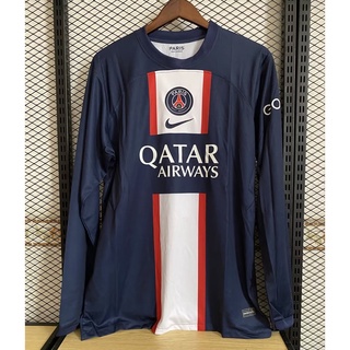 เสื้อกีฬาแขนสั้น ลายทีมชาติฟุตบอล Psg 2022 Paris Home