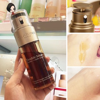 พร้อม (ในสต็อก) 50ml Clarins Double Serum Complete Age Control Concentrate 50ml เซรั่มตัวใหม่สูตรใหม่ ของแท้ ปี