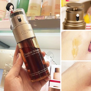 พร้อม (ในสต็อก) 50ml Clarins Double Serum Complete Age Control Concentrate 50ml เซรั่มตัวใหม่สูตรใหม่ ของแท้ ปี