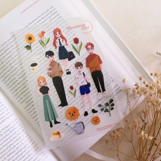 Blooming Days  สติ๊กเกอร์ตัวเล็กตัวน้อย แบบใหม่