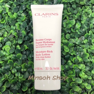 CLARINS Moisture Rich Body Lotion With shea butter 30/100ml.