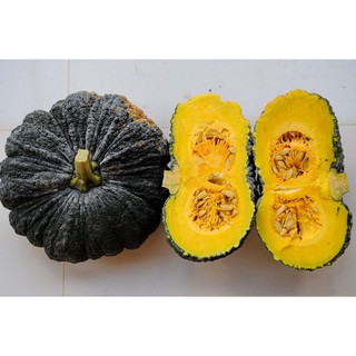 ฟักทองไทยสด ลูกละประมาณ 2-3 กก. (Pumpkin)