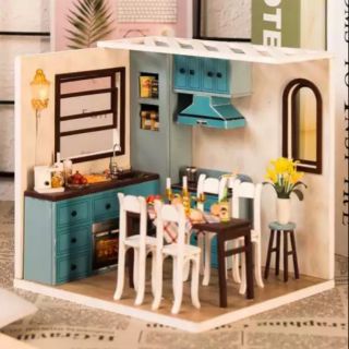 [พร้อมส่ง] บ้านตุ๊กตาdiy Jos kitchen