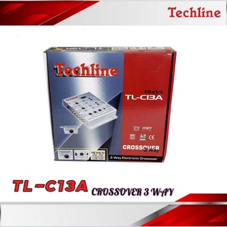 Techline รุ่น TL-C13A 3way electronic crossover with remote control