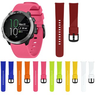 สายนาฬิกาข้อมือซิลิโคนสําหรับ garmin vivoactive 3 band vivomove hr wristband