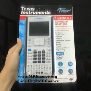 Texas Instruments TI-Nspire CX II ของใหม่ ของแท้