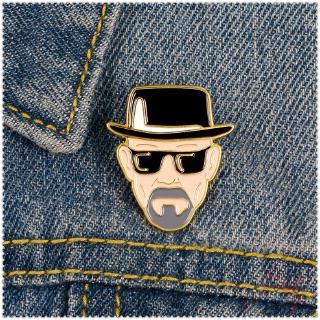 Breaking Bad - Walter Hartwell White Pin เข็มกลัดคอสเพลย์แฟชั่น 1 ชิ้น