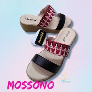 Mossono CM3W รองเท้าแตะ รองเท้าผู้หญิง รองเท้าแฟชั่น Size 35-39 น่ารักมาก พื้นนิ่ม ใส่สบายจ้า