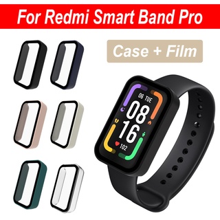 เคสป้องกันหน้าจอ PC พร้อมฟิล์มกันรอย แบบเต็มจอ สําหรับ Redmi Smart Band Pro