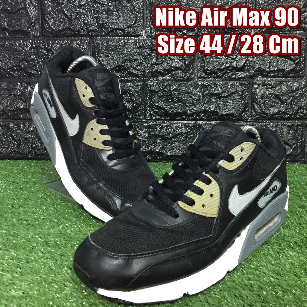 ‼️ส่งฟรี🚚 Nike Air Max 90 รองเท้าผ้าใบมือสอง Size 44 / 28 Cm