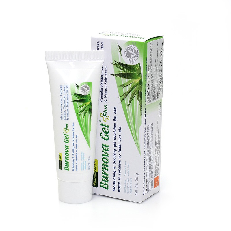 BURNOVA GEL PLUS , BURNOVA GEL PLUS PLANKTON, BURNOVA GEL PLUS SNOW ALGAE 25g หลอดเล็ก