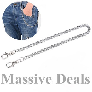 Punk Long Wallet Belt Chain Trousers Hipster Pant Jean Keychain Hip Hop Jewelry