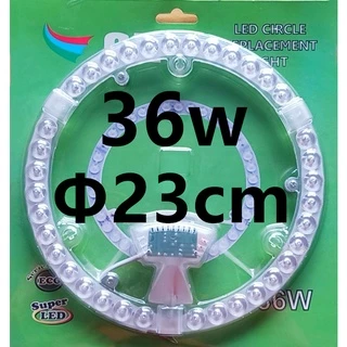 แผงไฟ LED 18W/24W/36W/48W หลอดLED สำหรับโคมเพดานกลม ตัวใช้แทนหลอดนีออนกลม รุ่นประหยัด พร้อมเต๋าต่อสายไฟแม่เหล็กDriver