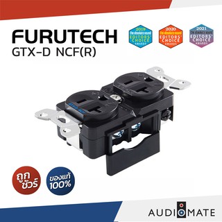 FURUTECH GTX-D NCF(R) 20A 125V / Rodium / ปลั๊กผนัง Furutech GTX-D NCF (R) / รับประกันคุณภาพโดย Clef Audio / AUDIOMATE