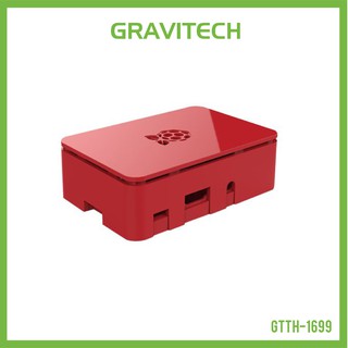 [Gravitechthai]Raspberry Pi B+/2 Case UK - Red