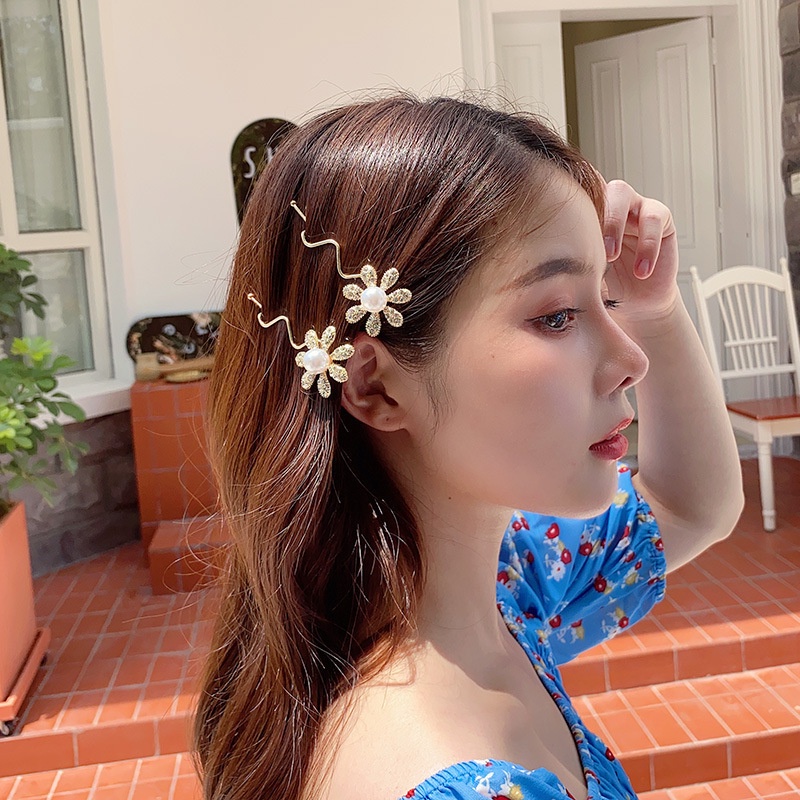 Flower Hair Clip Hair Accessories