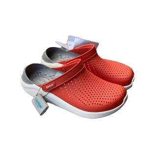 ✨(สีใหม่ ส้มอิฐ)✨รองเท้ายาง รองเท้าสุขภาพ สีใหม่พร้อมส่ง!!Crocs LiteRide Clog งาน Outlet ถูกกว่า Shop ใส่ได้ทั้งหญิงชาย