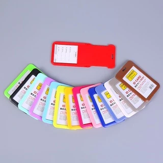 ฝาครอบเลื่อน ที่ใส่บัตรทำงาน บัตรเข้างาน บัตรประจำตัวนักเรียน ป้ายพนักงาน ที่ใส่บัตร