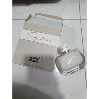 Mont Blanc Signature EDP. 100ml พร้อมกล่องขาย หอมมากๆ