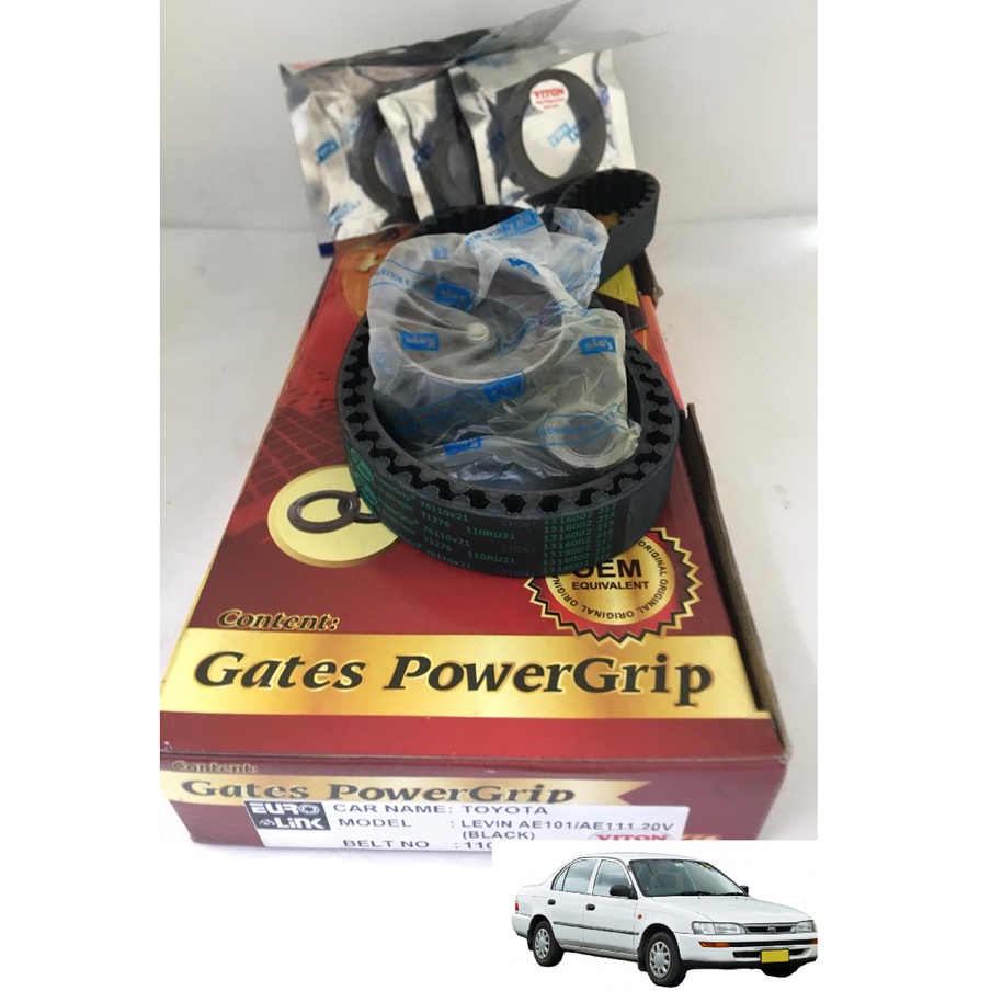 TOYOTA AE101 / AE111 TIMING KIT SET (GATES) 110RU21