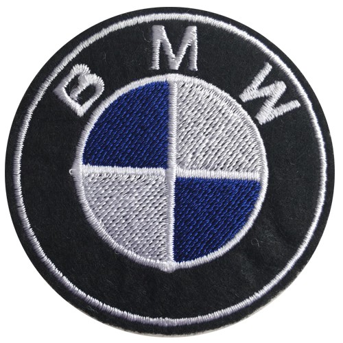 อาร์มรีด BMW Size 6*6cm สุดเท่ รีดติดเสื้อผ้าได้ง่าย ปักลายคมชัด งานปักประณีต
