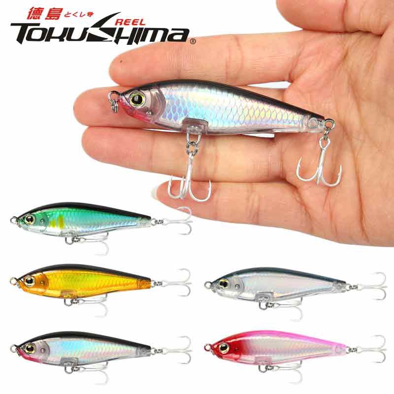 Minnow Lure 7.8g/70mm อุปกรณ์ตกปลา เหยื่อปลอม รอกตีเหยื่อปลอม ตะขอ ตกปลา เหยือตกปลา เหยื่อปลอมตกปลา เหยื่อตกปลา เหยื่อตกปลานิล เหยื่อปลา Whopper Plopper Popper เหยื่อตกปลาช่อน Top Water Lure