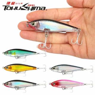 Minnow Lure 7.8g/70mm อุปกรณ์ตกปลา เหยื่อปลอม รอกตีเหยื่อปลอม ตะขอ ตกปลา เหยือตกปลา เหยื่อปลอมตกปลา เหยื่อตกปลา เหยื่อตกปลานิล เหยื่อปลา Whopper Plopper Popper เหยื่อตกปลาช่อน Top Water Lure