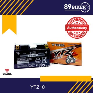 แบตเตอรี่ YUASA YTZ10 แบตCBR650,MT07,GSX-R1000,S1000