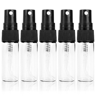 แนะนำ/5 Pcs ชุด 2-10 ml แบบพกพาโปร่งใสขวดสเปรย์เปล่า/ขวดบีบแก้ว/สบู่โฟมเครื่องสูบน้ำขวด/คอนเทนเนอร์รีฟิล/ขวด/มัลติฟังก์ชั่ขวดกดสำหรับโลชั่น,แชมพู,เครื่องสำอาง,แอลกอฮอล์,น้ำยาฆ่าเชื้อ