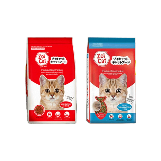[ส่งฟรี] ซอยแคท Zoi cat (รสรวม, ทูน่า) ขนาด 1 , 20 กก.อาหารสำหรับแมว!!