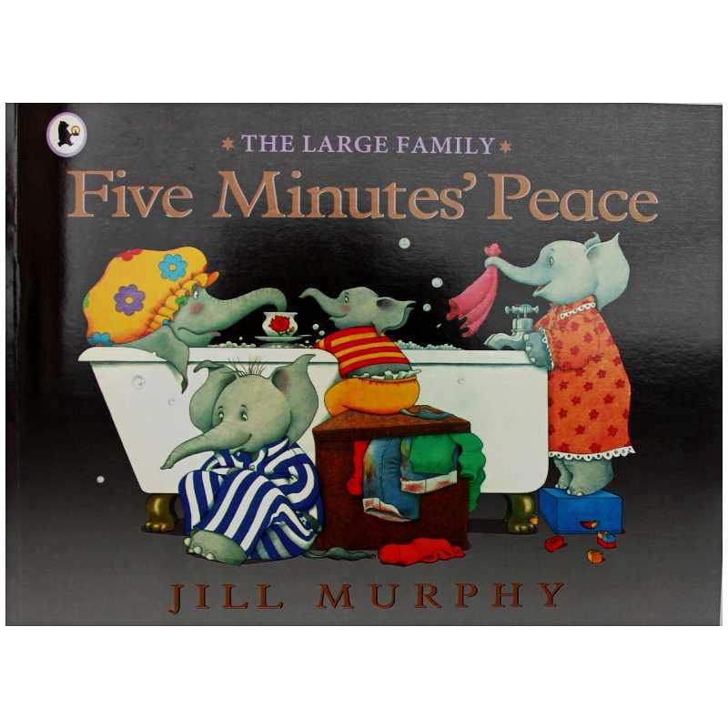 หนังสือภาษาอังกฤษสำหรับเด็ก FIVE MINUTES PEACE Child Educational English Picture Books
