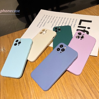 เคสไอโฟน เคสโทรศัพท์ TPU กันกระแทก สีหวาน สำหรับ Compatible For IPhone X 11 pro max 6 7 6S 8 Plus 12 mini 12 pro max 6SPlus 7Plus 6Plus 8Plus XS