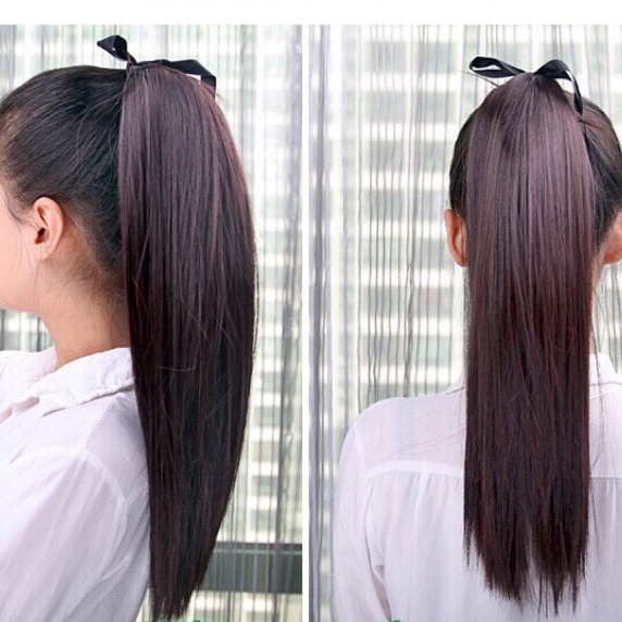 หางม้าผูกตรงยาว🔥หางม้านักเรียน❤️ มียาว45Cm 60cm. 65cm สวยตามภาพ 100 % สินค้าส่งในไทย