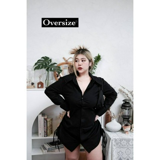 🔥Plussize🔥เดรสคนอ้วน🔥 L40-46   XL46-50