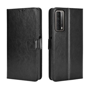 Huawei Y7A เคส Leather Case เคสโทรศัพท์ Stand Wallet Realme Huawei Y7A 2020 Y 7A เคสมือถือ Cover