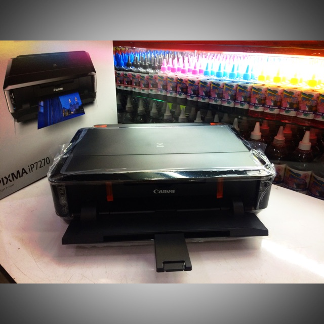 Canon pixma ip 7270 เครื่องมือสภาพ90% หัวพิมใหม่ พร้อมติดแท้งค์