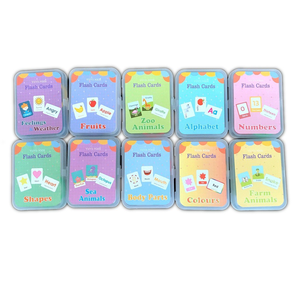 English Flash Card การ์ดคำศัพท์เพื่อการเรียนรู้ เสริมสร้างพัฒนาการเด็ก ...