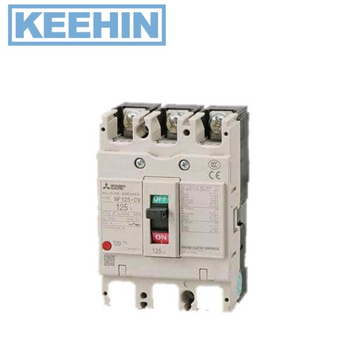 Mitsubishi เบรกเกอร์ NF125 CV 3P 125A Mitsubishi Circuit Breaker NF125 CV 3P 125A