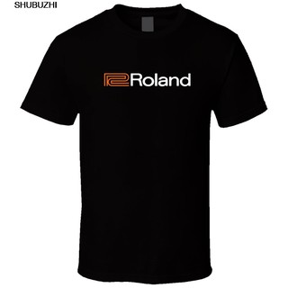 เสื้อยืดผ้าฝ้าย roland piano organs 4 เสื้อยืดลําลองแฟชั่นสําหรับผู้ชายและผู้หญิง